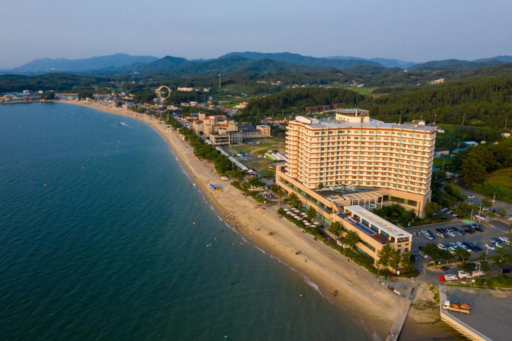 Hotel Beache Palace Boryeong Exterior foto