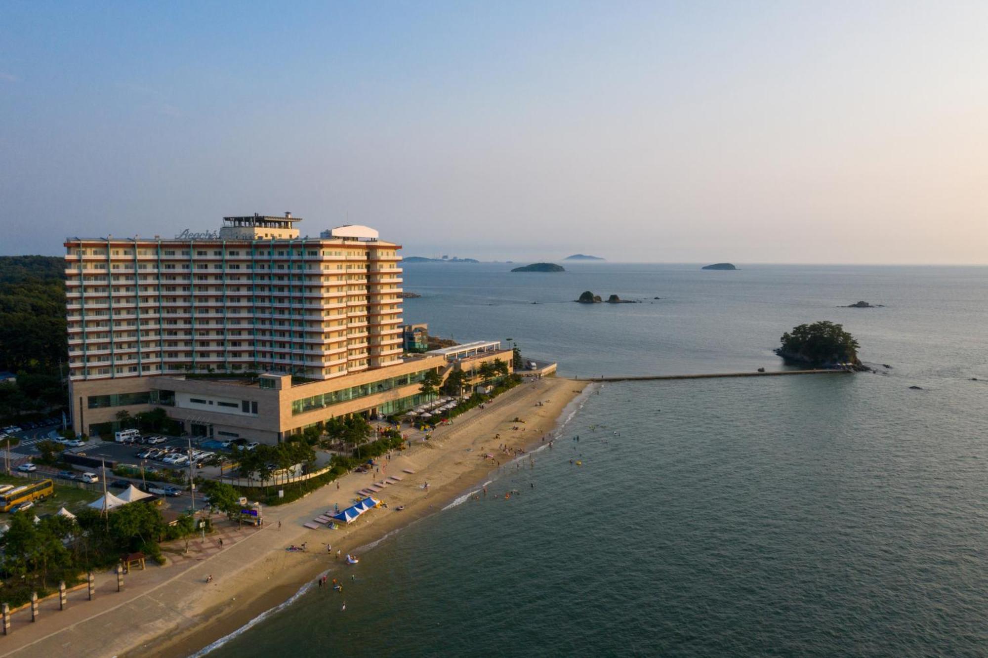 Hotel Beache Palace Boryeong Exterior foto