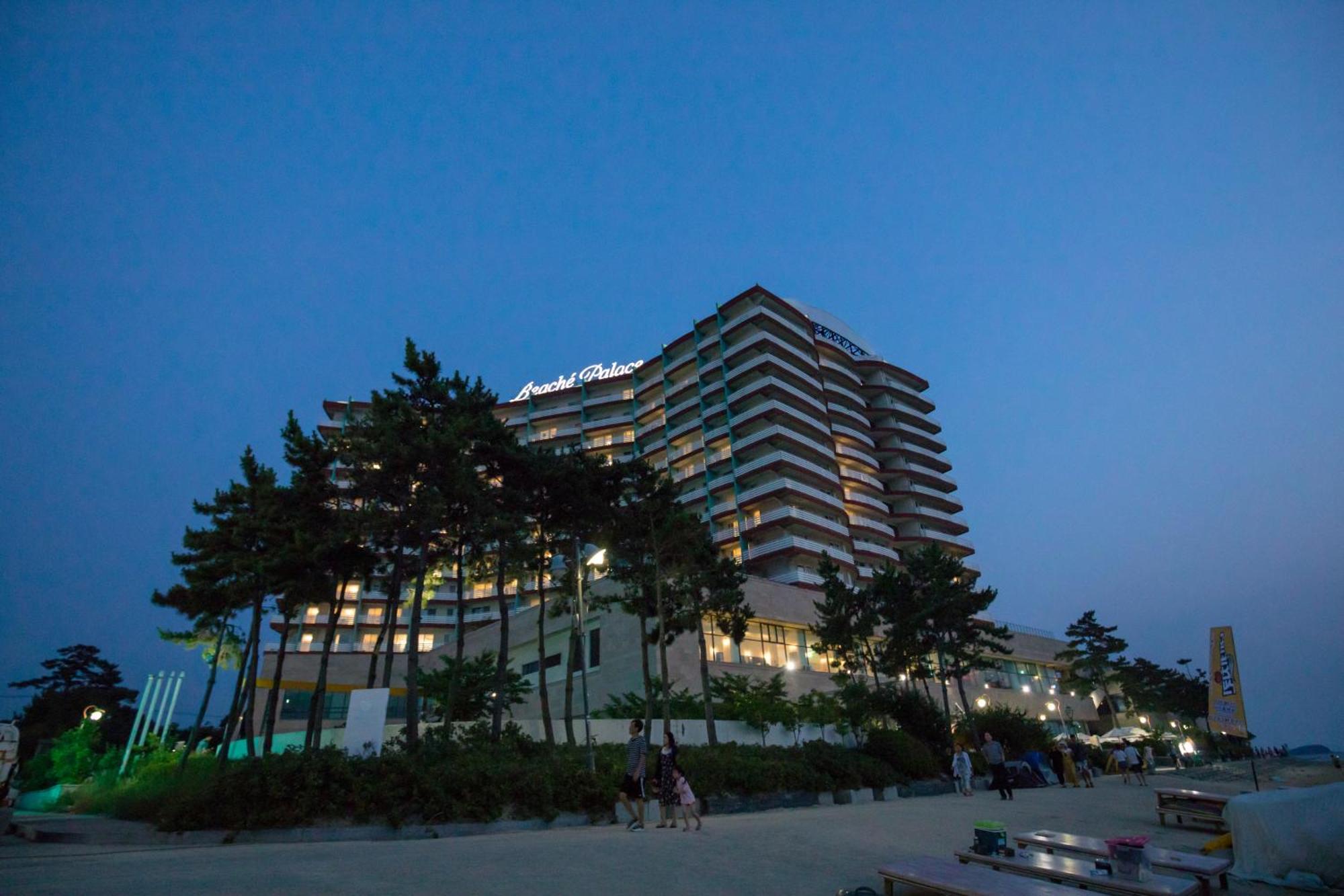 Hotel Beache Palace Boryeong Exterior foto